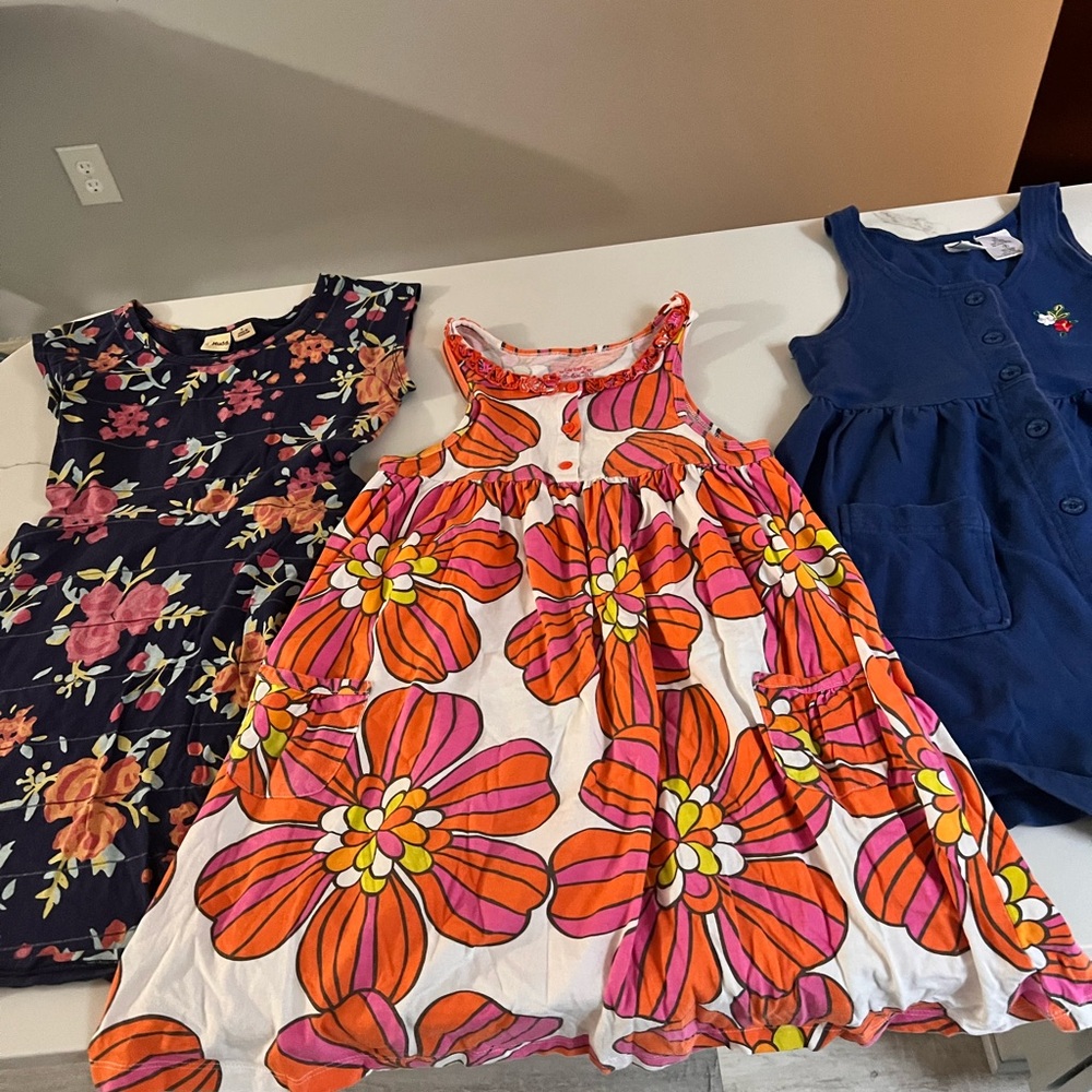 Girls summer playtime dress